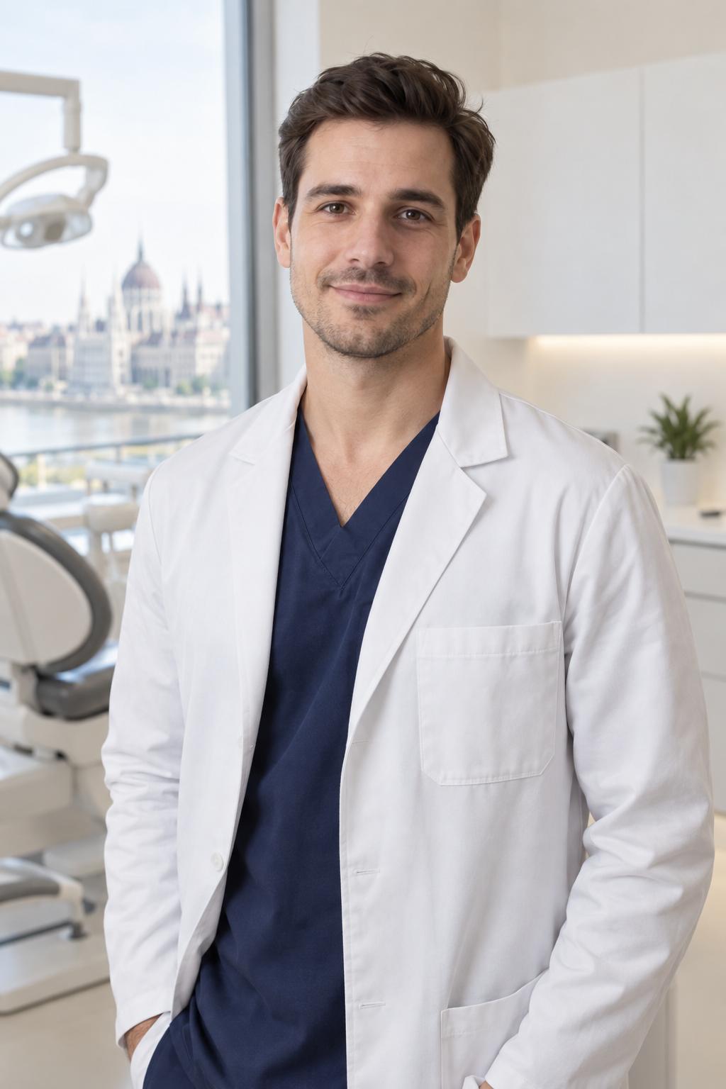 Dr. Példa Gergely portréja (illusztráció)